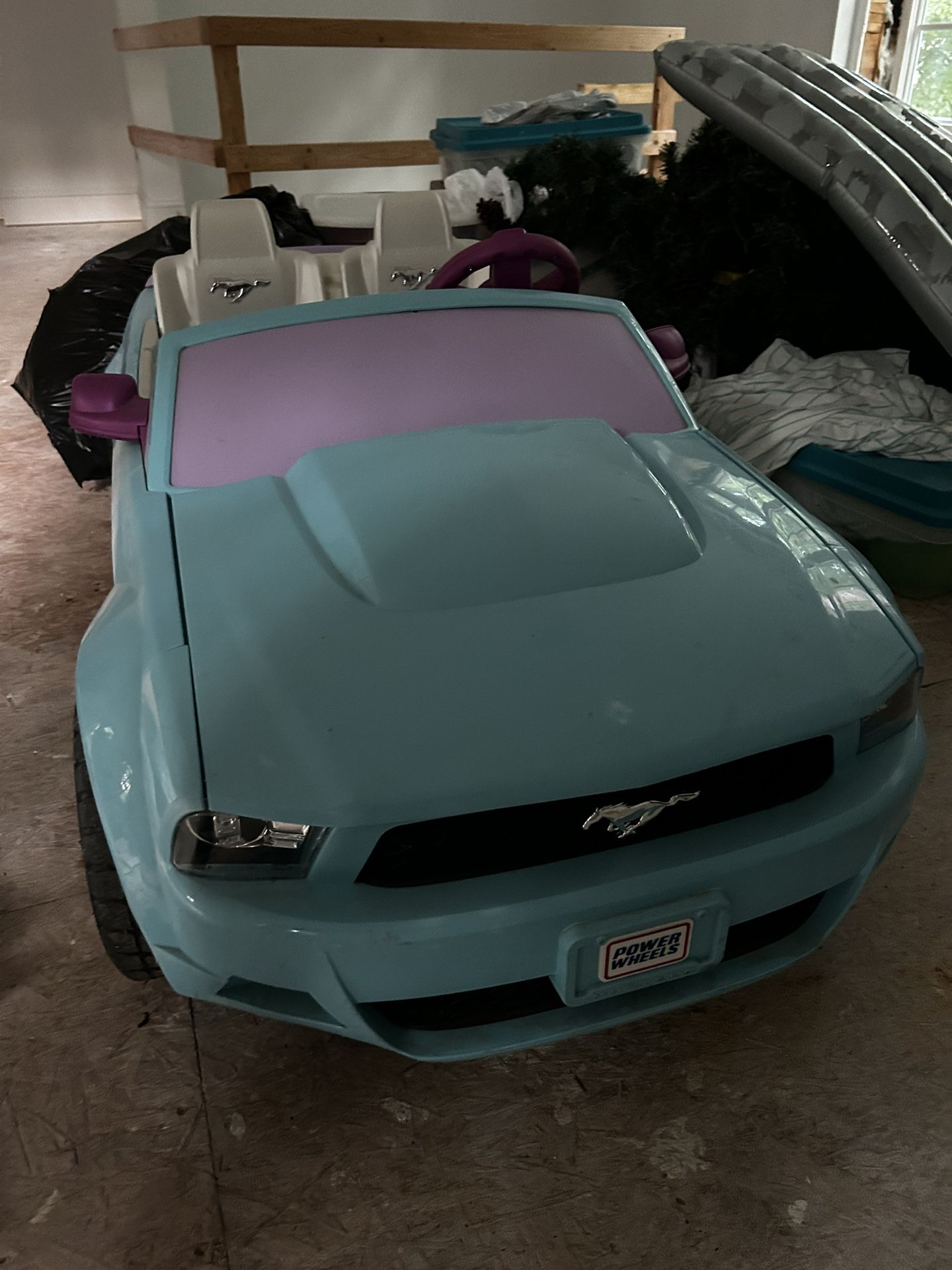 Frozen Power Wheels Mustang