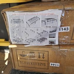 XL Twin Bed Frame Black