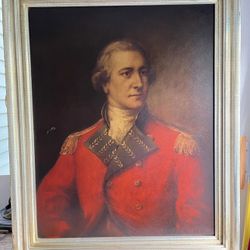 20th century reproduction of "Portrait of an Officer" Revolutionary era, 18th century