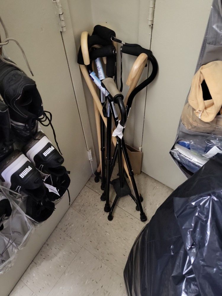 BRAND NEW NEVER USED CANES IN GREAT CONDITION