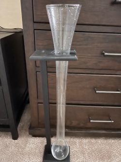 Yard Beer Glass and Stand