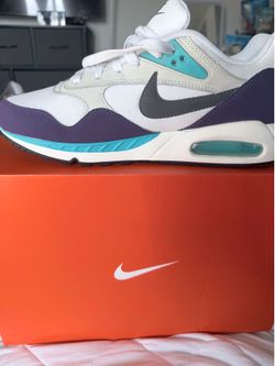 Nike Airmax sc purple teal and white