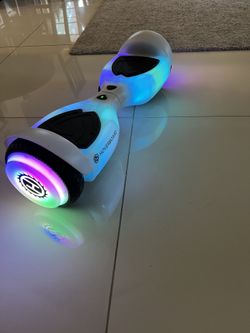 2 Hoverboards with LED Lights and Bluetooth