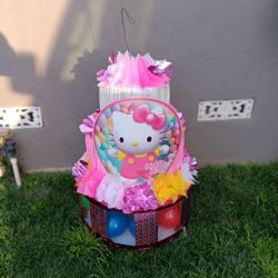 Hello Kitty Pinata with balls