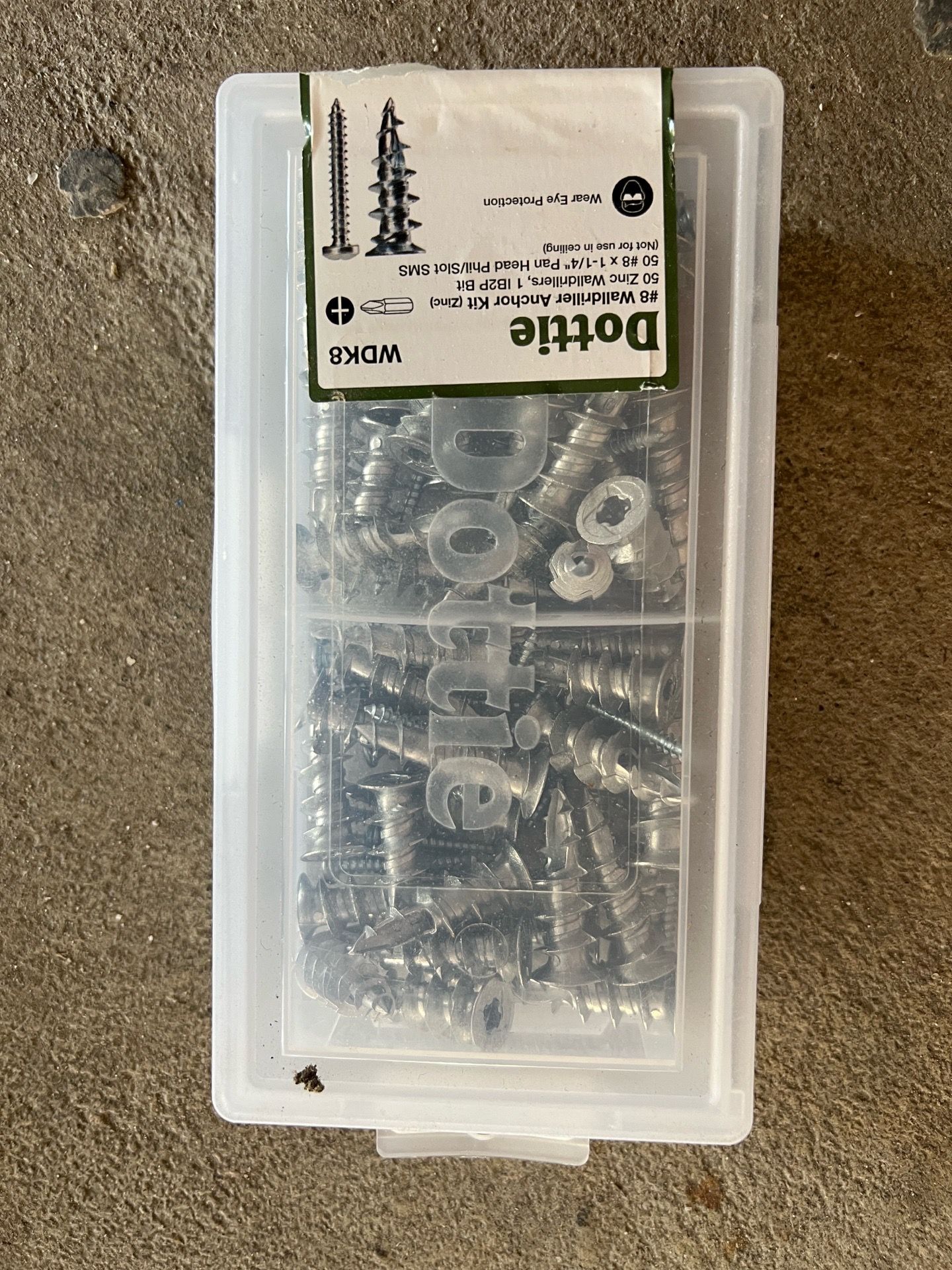 Dottie WDK8 WallDriller Anchor Kit for Sale in Burbank, CA - OfferUp