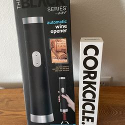 Automatic Wine Opener/Corkcicle Chiller 