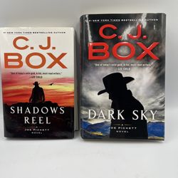C. J. Box Set Of 2 Joe Picket Novels Hard Back Books