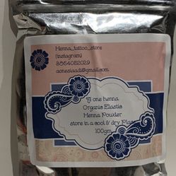 BAQ Organic Henna Powder 100 Gm