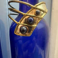 Mid Century Modern Abstract Cuff Bracelet