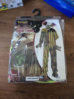 Spirit Trick or Treat Clown Halloween Costume