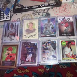 lot of rookie cards ohtani soto 