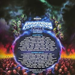 Selling 2x Saturday VIP Apocalypse Tickets 