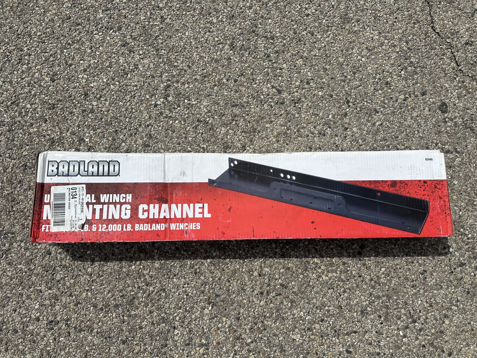 Badland Winch Mounting Channel New