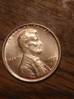 1972 d double die penny Lincoln