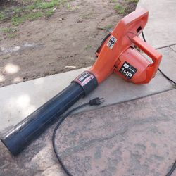 LEAF BLOWER NEEDS TO BE PLUGED WORKS GREAT (NO ON AND OFF BOTTON)