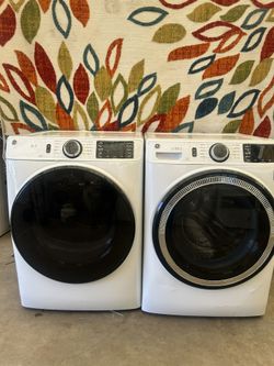 GE Washer And Dryer Laundry 