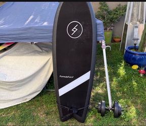 Surfboard formula fun 5’3 Black and white color