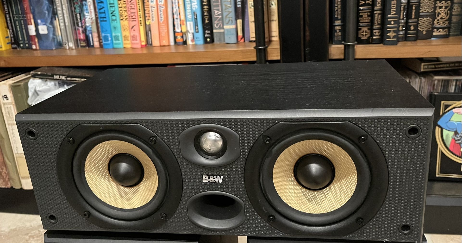 (1) B&W Dual 6.5” 🔈 100w Audiophile Center Ch Speaker