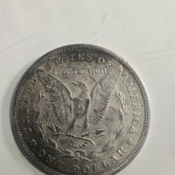 1881 One Dollar Plata