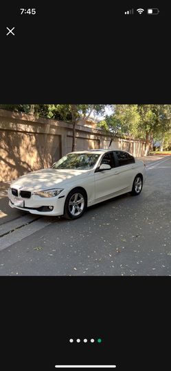 White Bmw 328 I