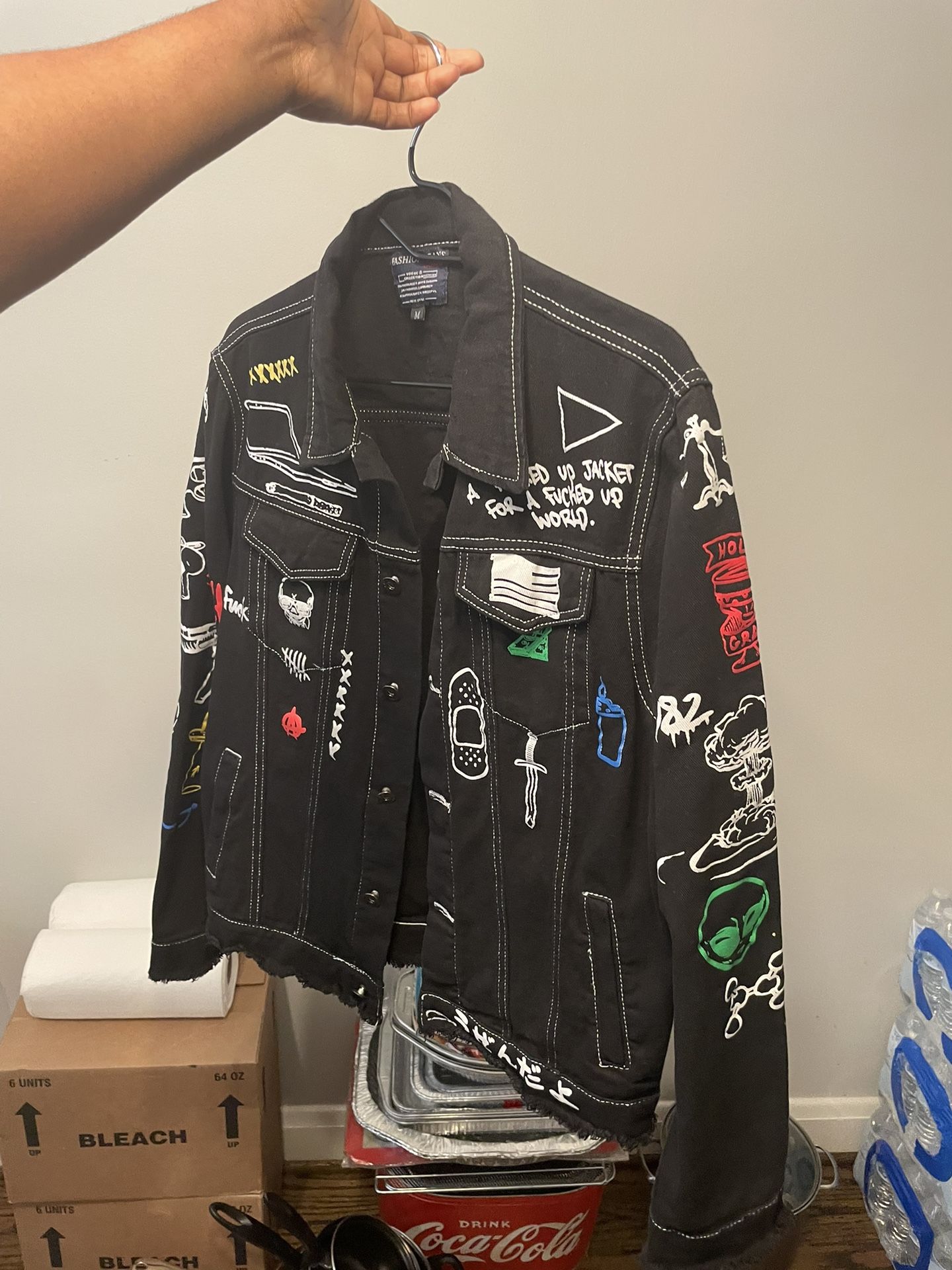 Mens Denim Jacket For 50$🔥