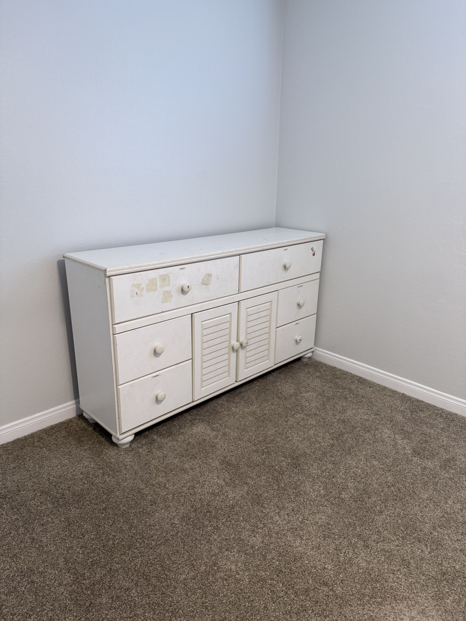 White Dresser
