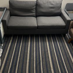 Dorm sofa With Matching Rug 