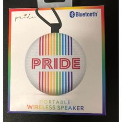 Pride Portable Bluetooth speaker new