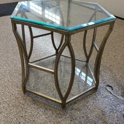 Gold Side Table