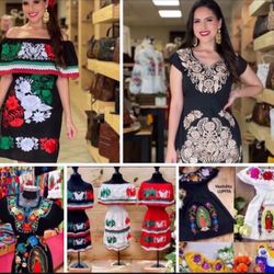 Beautiful Mexican Dress - Vestidos Mexicanos✨Prices Vary - Precios Varian✨