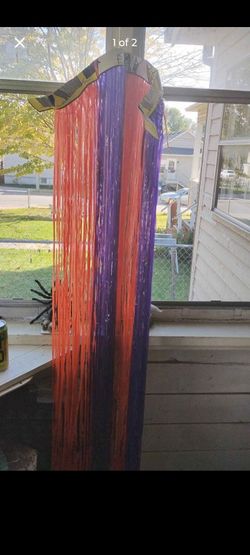 Halloween Orange and Purple Shredded Filler