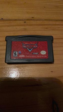 Disney Pixar Cars Game Boy Advance Cartridge
