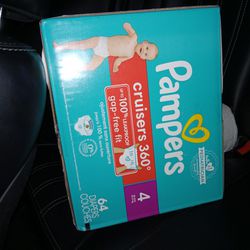 Pampers Size 4 64ct