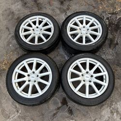 17” Voxx Rims And Tires 