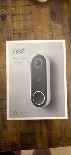 Google nest hello video door bell
