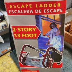 Kiddie Fire Emergency Window Escape Ladder 2 Story 13 Ft Safety Home/Apartment
