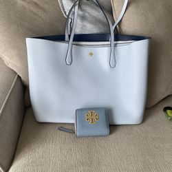 Tory Burch Shoulder Tote And Wallet