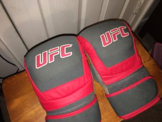 UFC pro boxing gloves & Everlast punch mitts