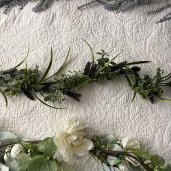 Faux Floral Garland — New 