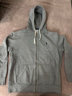 Grey Ralph Lauren hoodie