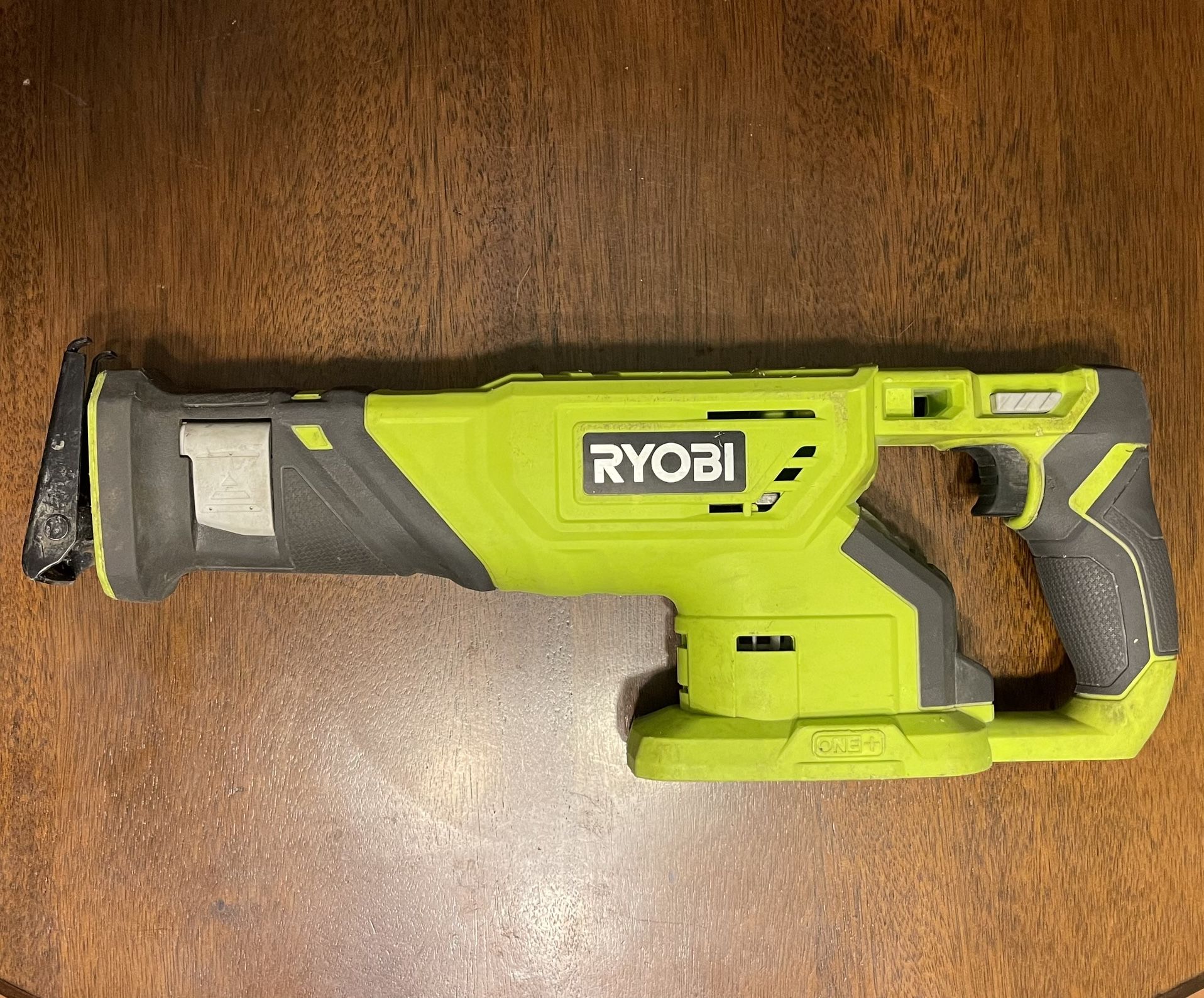 Ryobi One 18V Cordless Reciprocating Sawzall P519VN Tool Only