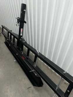 Black Widow Motorcycle / Dirt Bike Hitch Carrier w/ Ramp