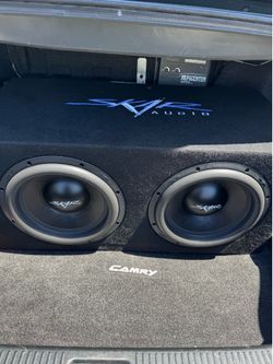 2 12” Skar audio
