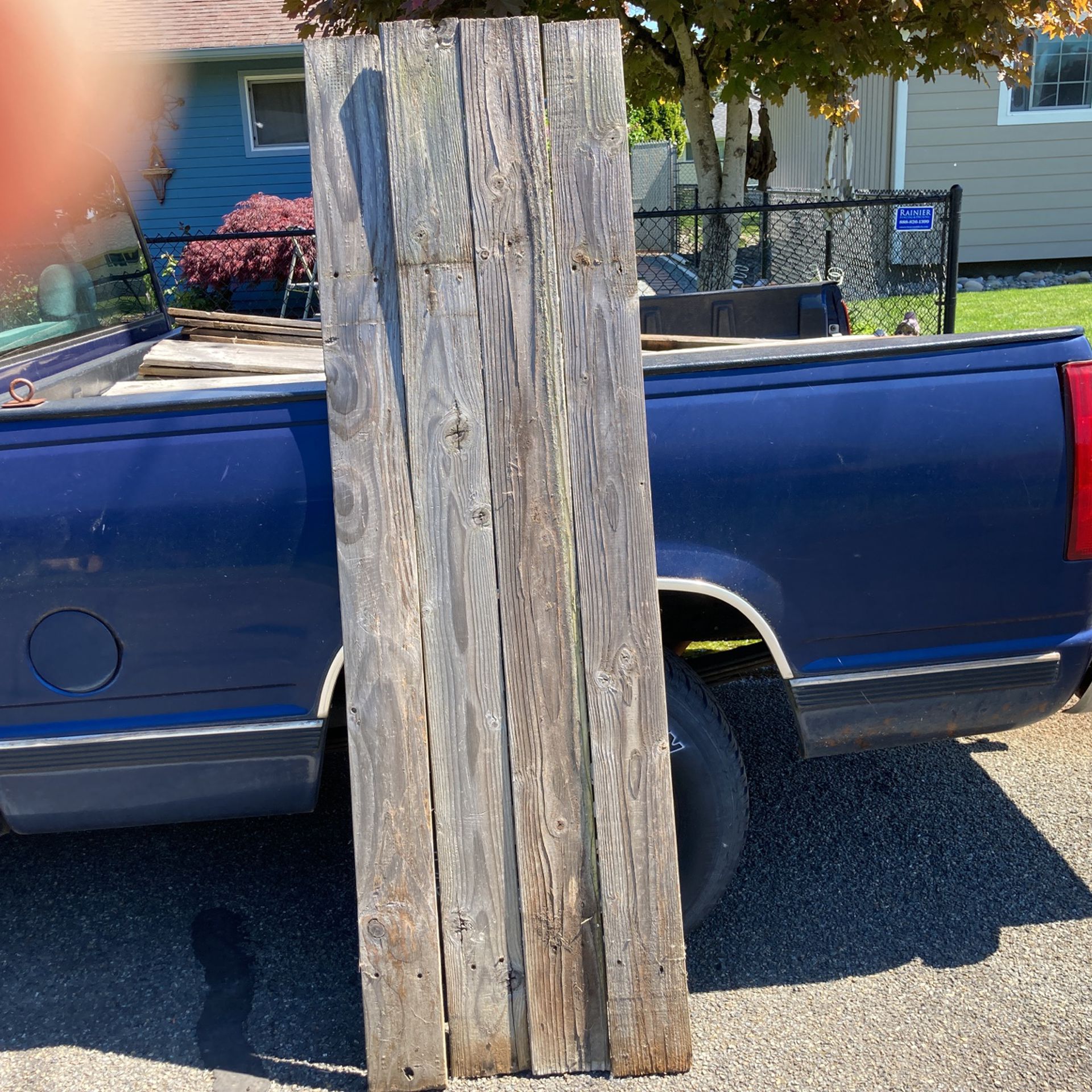 Old Cedar Fence Boards-