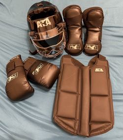 Kids Taekwondo Sparring Gear, Weapons & Bag