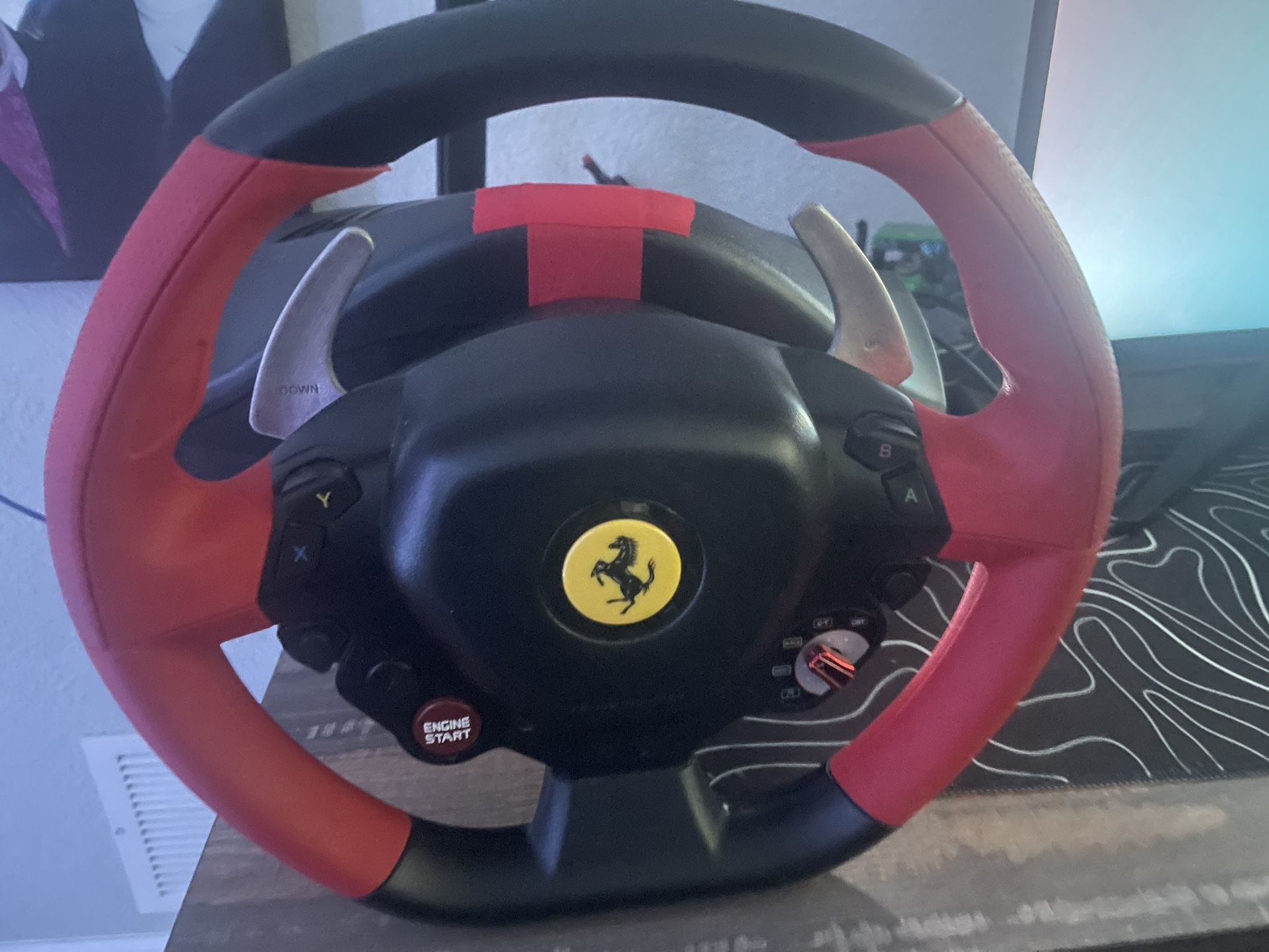 Ferrari Thrustmaster Xbox Steering Wheel