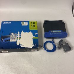 Linksys WRT54G Wireless-G 2.4 Ghz Broadband 4PORT 802.11g Router D7 (NewOpenBox)