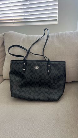 Coach Signature Tote Bag Black