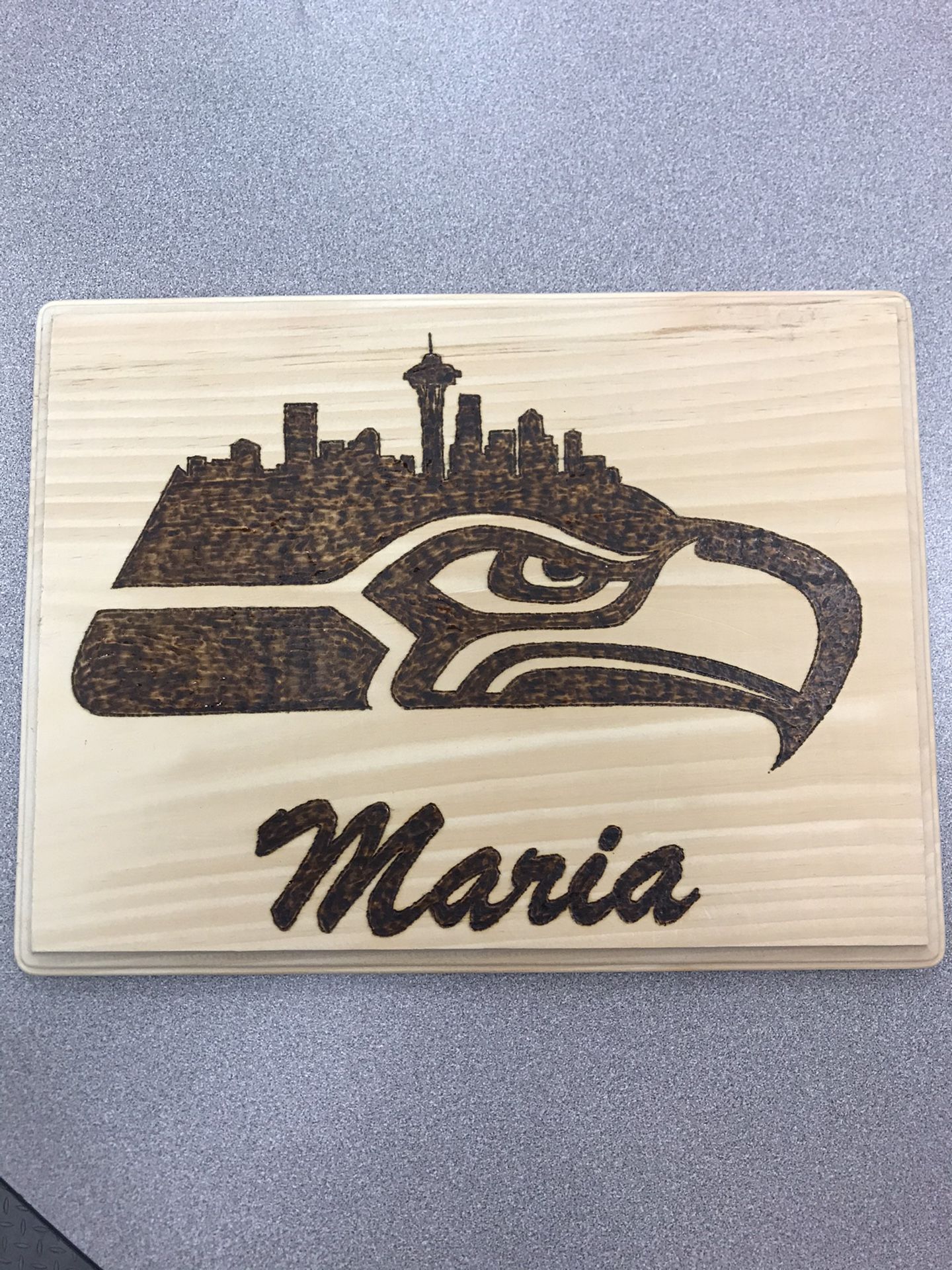 Wood Burned Plaque “Customizable”