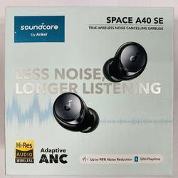 SPACE A40 SE TRUE-WIRELESS NOISE CANCELLING EARBUDS